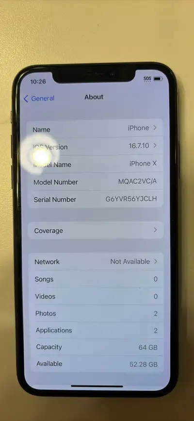 Apple iPhone X, View more
