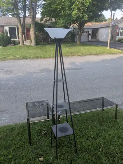 Free floor lamp, coffee table, end table, View more