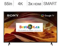 Télévision LED 55'' KD55X77L 4K UHD HDR Google Smart TV Sony