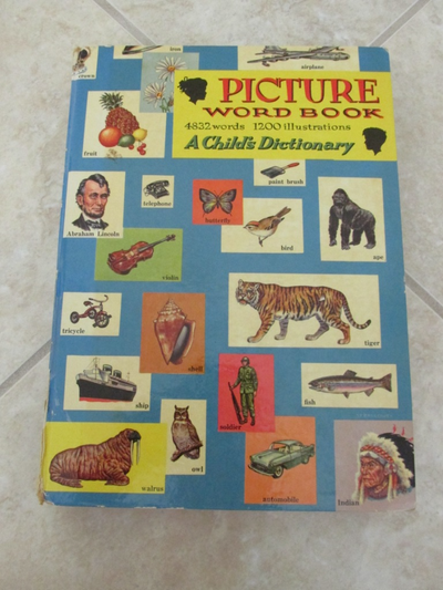 Children's Word Book Dictionary - Vintage, View more