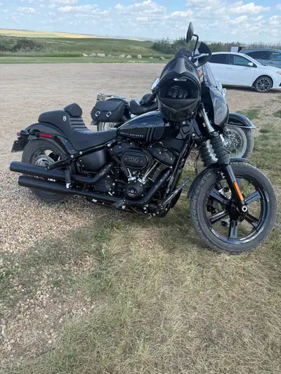 Selling my 2024 Street Bob. Purchased new from Calgary Harley Davidson. Still has factory warranty u...
