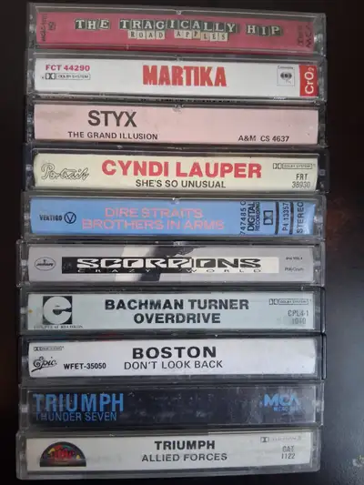 Pop Rock  Cassette Tapes 10 - $15, View more