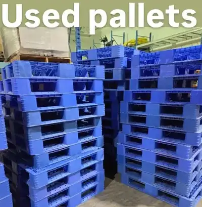 Blue Plastic Pallets/ Skids, View more