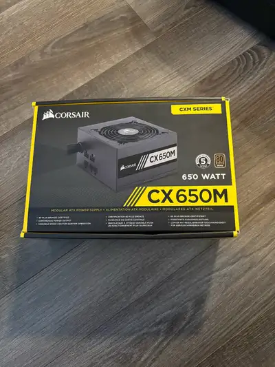 Corsair CX 650M power supply, View more