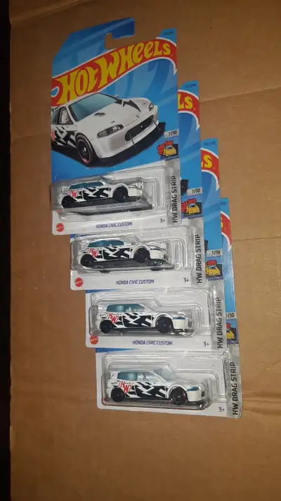 Honda Civic Custom Hot Wheels Drag Strip 2023 $5 each , View more