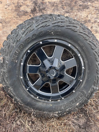 Centennial Mud Hog 37x12.50 Tire and 20” Vision Rim 