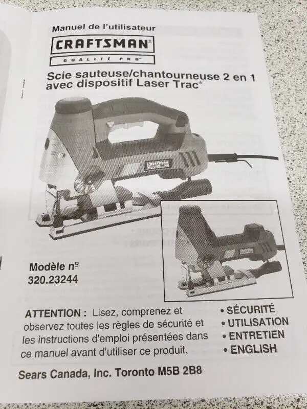 CRAFTSMAN scie sauteuse orbitale professionnel in Power Tools in Saint-Jean-sur-Richelieu - Image 5