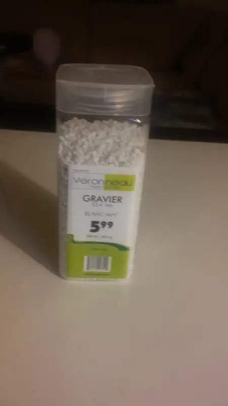 Gravier blanc 2.5-4mm de Véronneau (neuf) in Other in Laurentides - Image 2