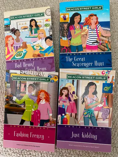 Beacon Street girls 4 books for $10, View more