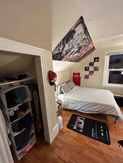 - Located on the upper floor, accessed by stairs, and separate from the 3 main-floor bedrooms - Shar...