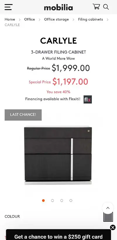 Italian made office cabinets, View more