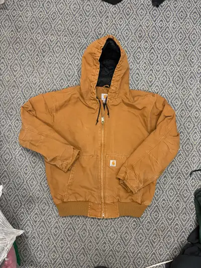 Carhartt Jacket size XL brown, View more