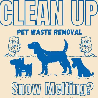 8 Years in Business! Local Support ❤️ I clean up all pet waste from your yard & can enter the yard,...