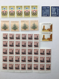 Timbres Canadiens neufs