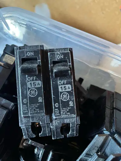 GE 15 Amp Breaker , View more