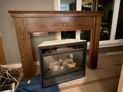 Gas Fireplace and Mantel, View more