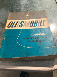 1960 Oldsmobile Maintenance Manual