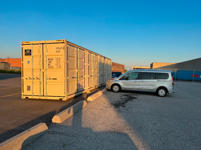 40' HIGH CUBE ONE TRIP USED WIND WATER TIGHT READY TO GO! in Storage Containers in North Bay - Image 2
