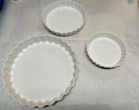 Fluted Baking Dishes