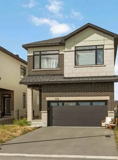 This beautiful 4-bedroom, 4-bathroom detached home in Stittsville is available for rent starting Nov...