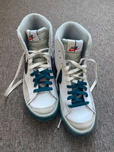 Selling size 6 Nike Blazer kids mid, in great condition. Asking $60