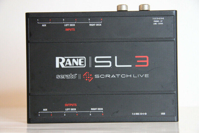 RANE SL3 Serato Scratch Live DJ USB Audio Interface in Performance & DJ Equipment in City of Toronto