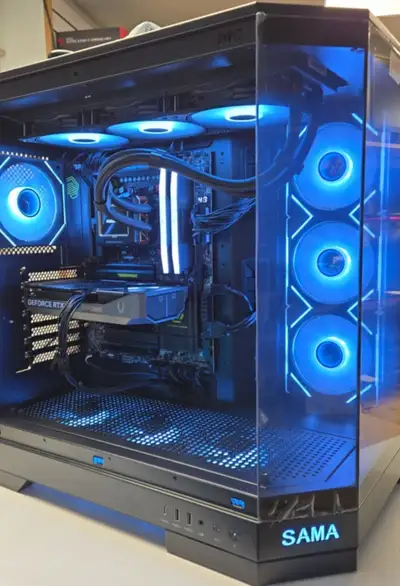 Ordinateur GAMING RYZEN 9 9900X RTX5060 Ti 16GB 32GB DDR5 RGB, View more