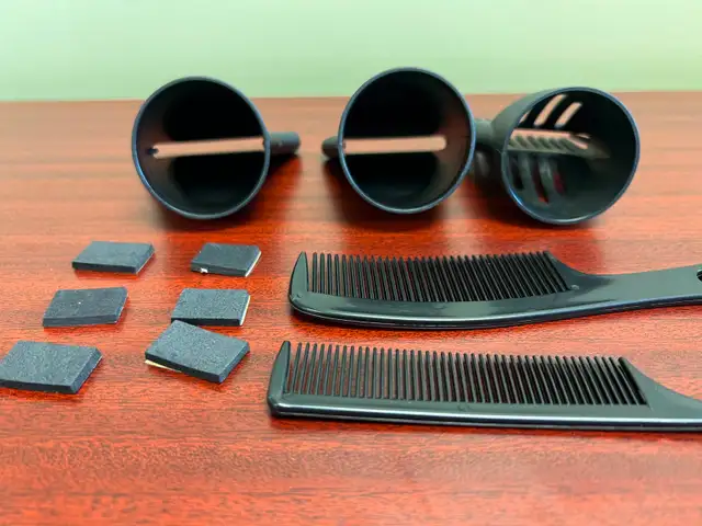NEW 5 piece set Hair Salon Tools (Dryer Attachments & Comb) in Health & Special Needs in Edmonton - Image 3