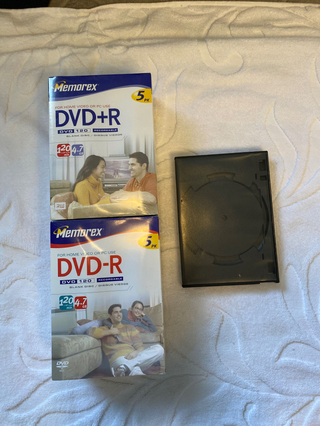 Memorex DVD+R, DVD-R Recordable Blank Disc’s - Brand New in CDs, DVDs & Blu-ray in Oakville / Halton Region - Image 2