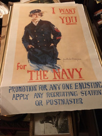 navy poster