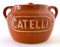 Antiquité 1930 Collection Jarre à beans CATELLI Medalta Alberta