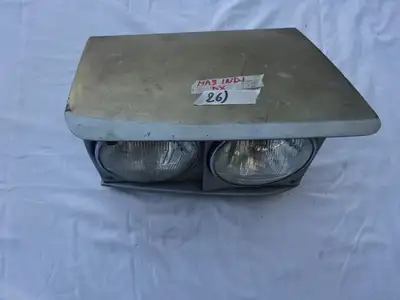 Complete Rh headlights with housing for Maserati Indy, original. Price on request. More parts availa...