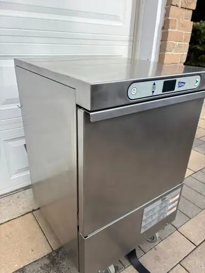 Video for machine working available Commercial high temperature dishwasher/ Hobart stero Refurbished...