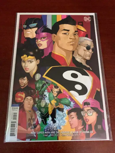 New Super-Man Justice League China #24 Variant Cover DC Comics, View more