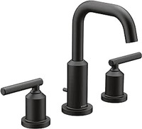 Moen WS84229BL Gibson Two-Handle High Arc Bathroom Faucet