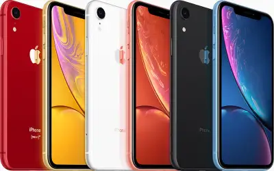 Iphone XR Noir - Blanc - Rouge - Bleu Disponible 64Gb - batteries 85% et plus parfaite Condition Spe...