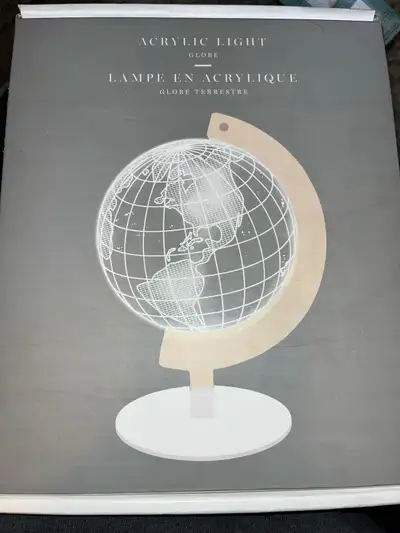 Acrylic light 3D lamp/Lumiere  , View more