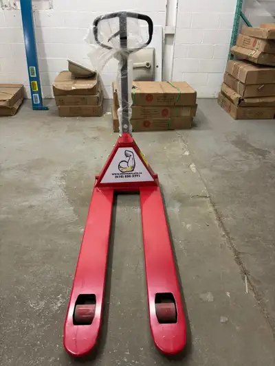 20.5"x48" Narrow Pallet Jacks Manual 5500 LBS Capacity, View more