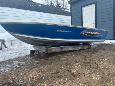 The best 12 foot aluminum boat on the market! This boat has had minimal use, as shown on the transom...