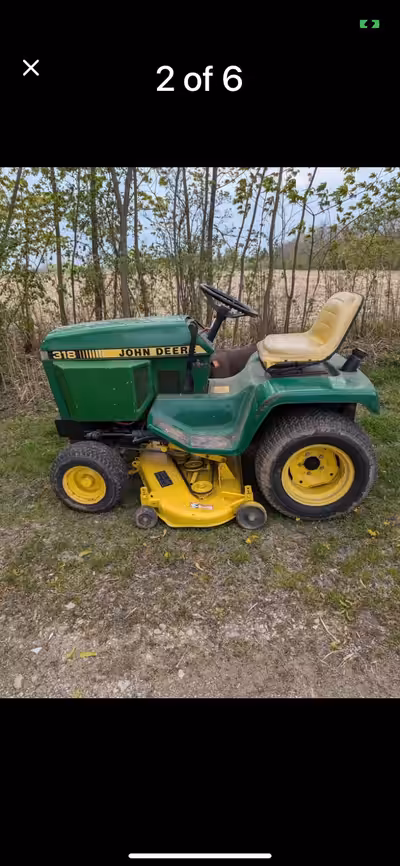 WANTED JOHN DEERE lawnmowers in need of repair let me know what you have Dresden Chatham and sarnia...
