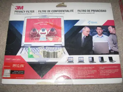 3M Privacy Filter for Notebooks and LCD Monitors, View more