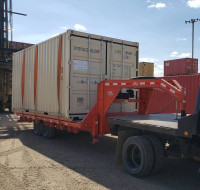 New(1-trip) 20' shipping containers, Edmonton and Calgary yards