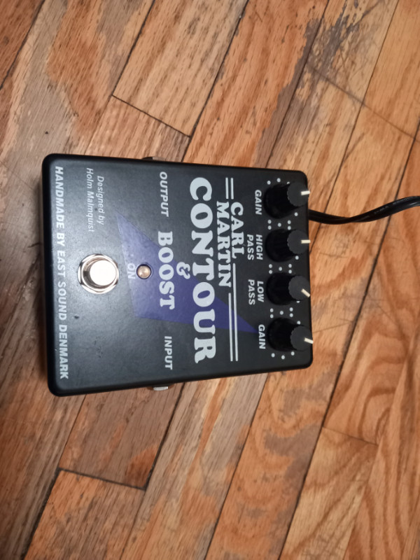 Carl Martin Contour and boost pedal in Amps & Pedals in Hamilton