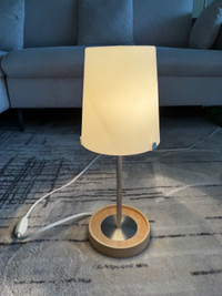 Compact Glass Lamp (with bulb)
