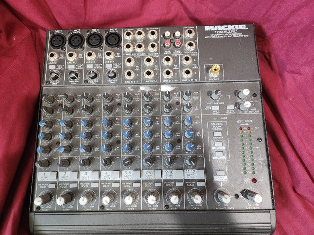 Mackie Mixer 1202 VLZ-PRO | Pro Audio & Recording Equipment