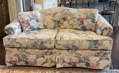 DeBoer Living room couch and love-seat, View more