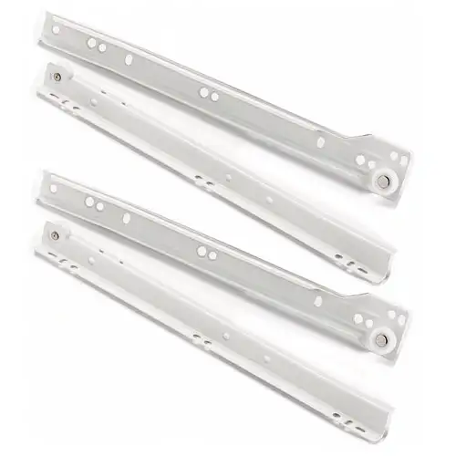 Drawer slides 450mm white TP10245030 / coulisses tiroir 18" neuf in Hardware, Nails & Screws in West Island - Image 2