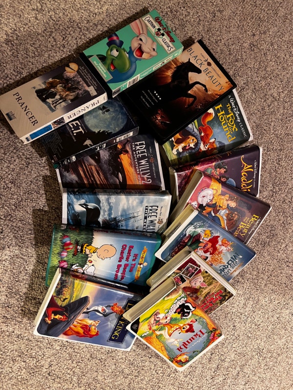 14 Classic Disney VHS tapes CDs, DVDs & Bluray Calgary Kijiji
