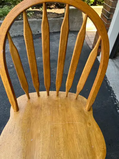 Set of 4 Wooden Swivel Stools , View more
