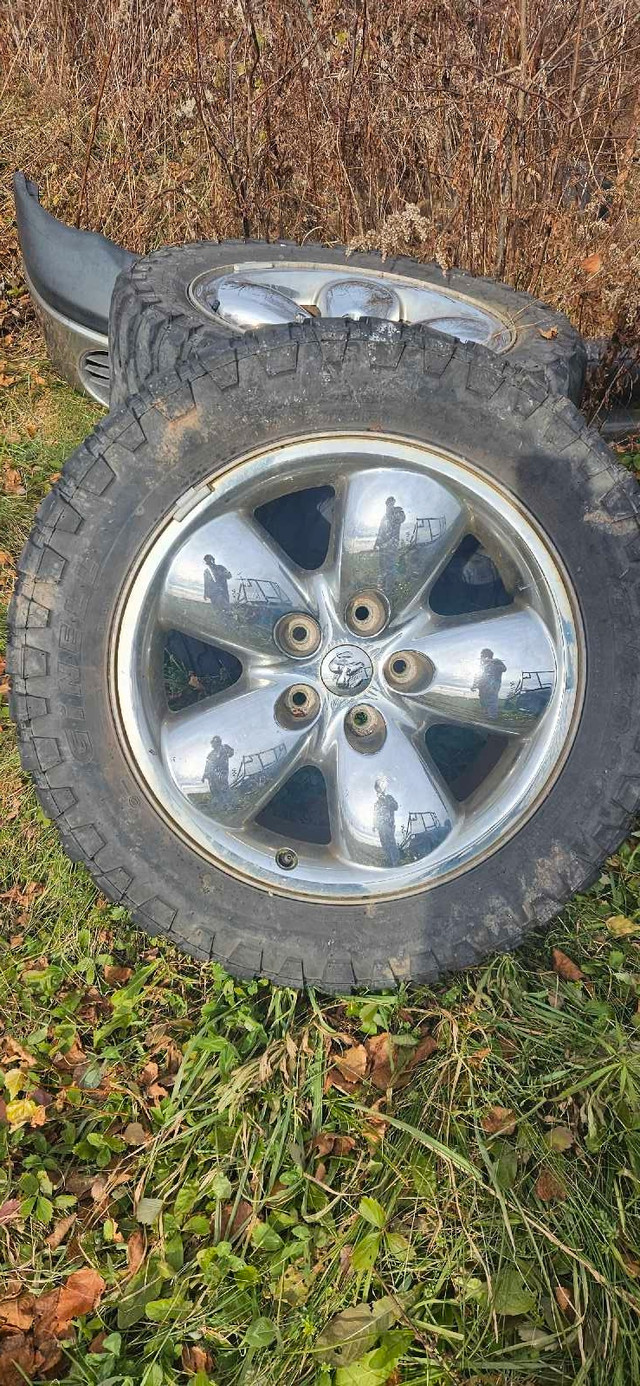 Reduced 2008 dodge ram 20 inch wheels in Tires & Rims in Saint John - Image 3